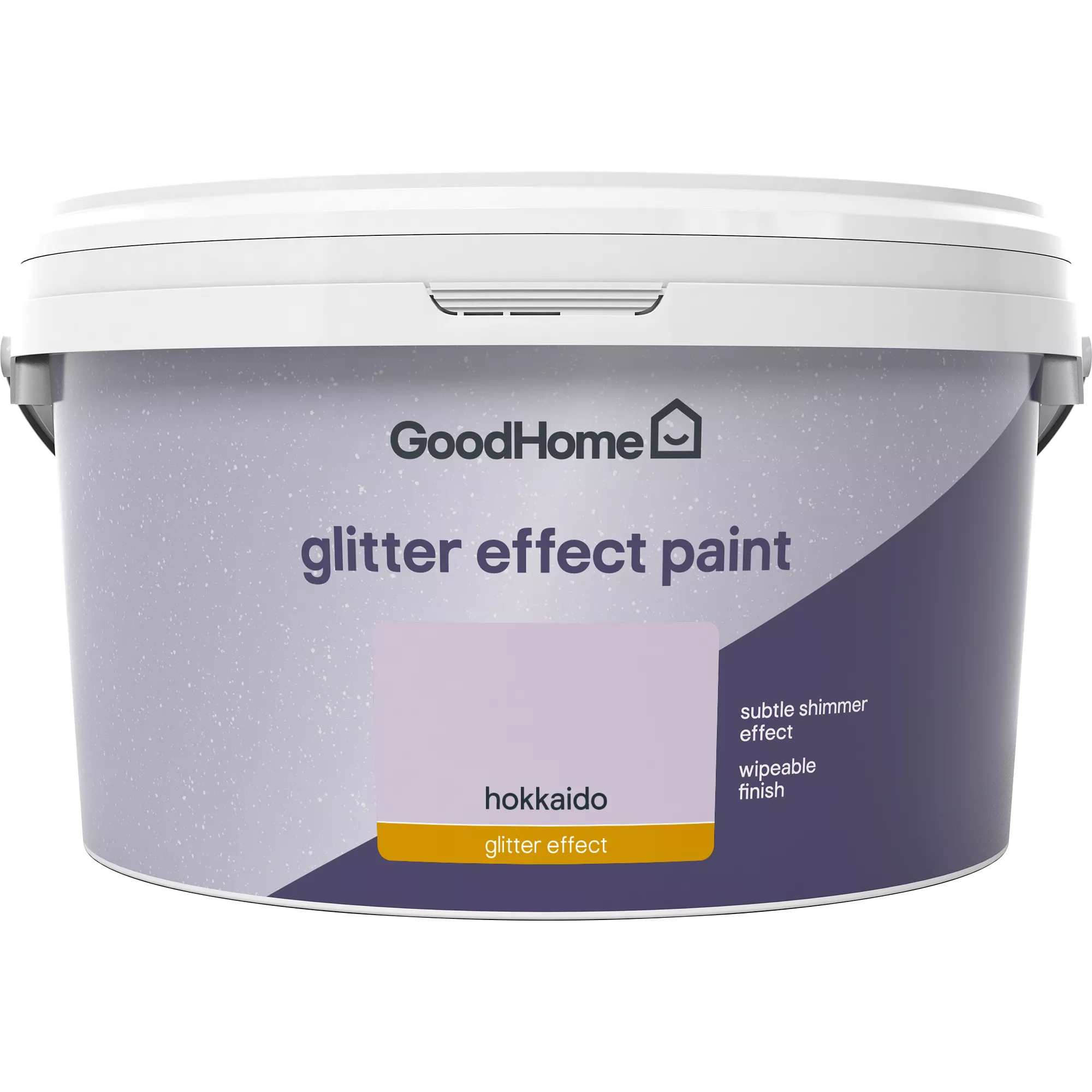 GoodHome Feature Wall Hokkaido Glitter Effect Emulsion Paint, 2L 4 GoodHome Feature Wall Hokkaido Glitter Effect Emulsion Paint, 2L - Image 2