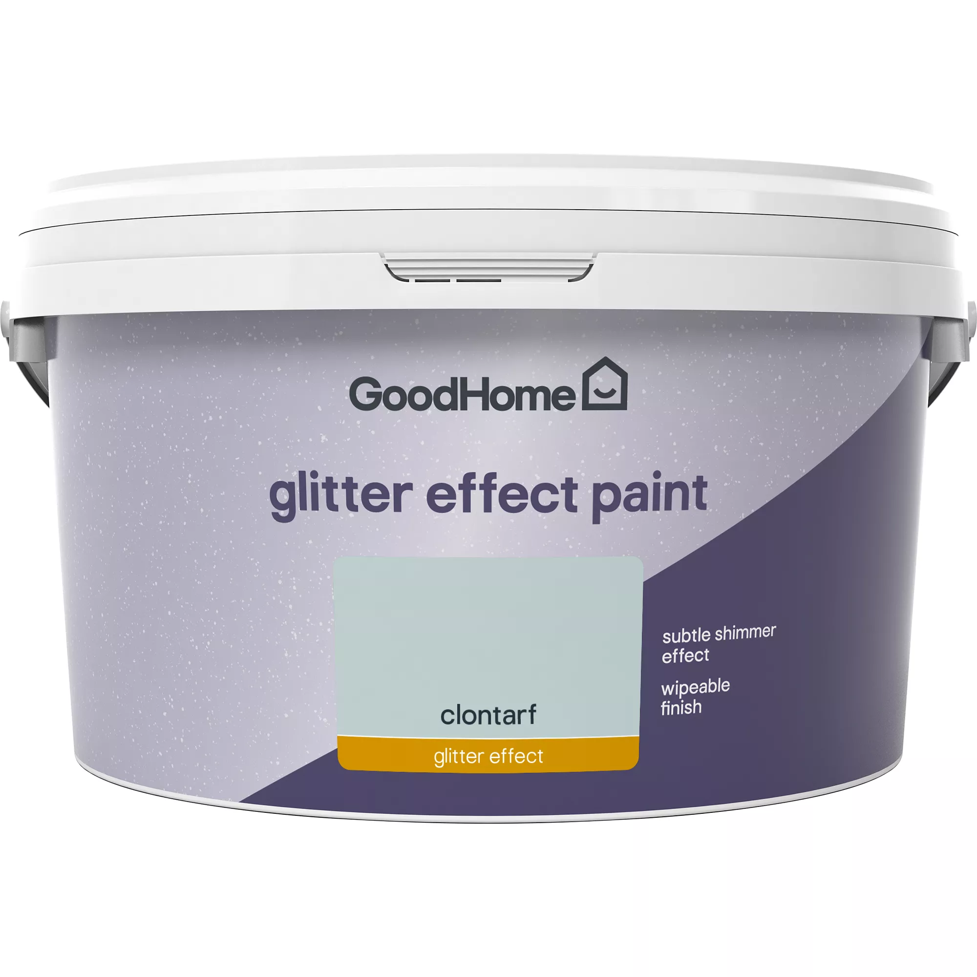 GoodHome Feature Walls Clontarf Glitter Effect Emulsion Paint, 2L 4 GoodHome Feature Walls Clontarf Glitter Effect Emulsion Paint, 2L - Image 2