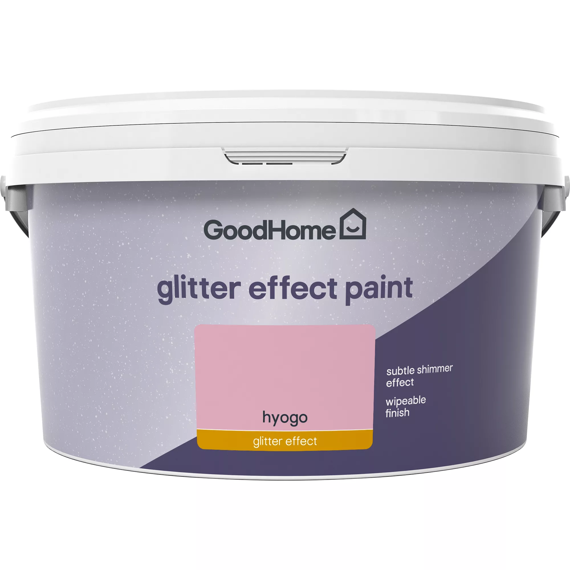 GoodHome Feature Walls Hyogo Glitter Effect Emulsion Paint, 2L 4 GoodHome Feature Walls Hyogo Glitter Effect Emulsion Paint, 2L - Image 2