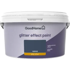 GoodHome Feature Walls Vence Glitter Effect Emulsion Paint, 2L -Trade Points goodhome feature walls vence glitter effect emulsion paint 2l5059340273396 02c