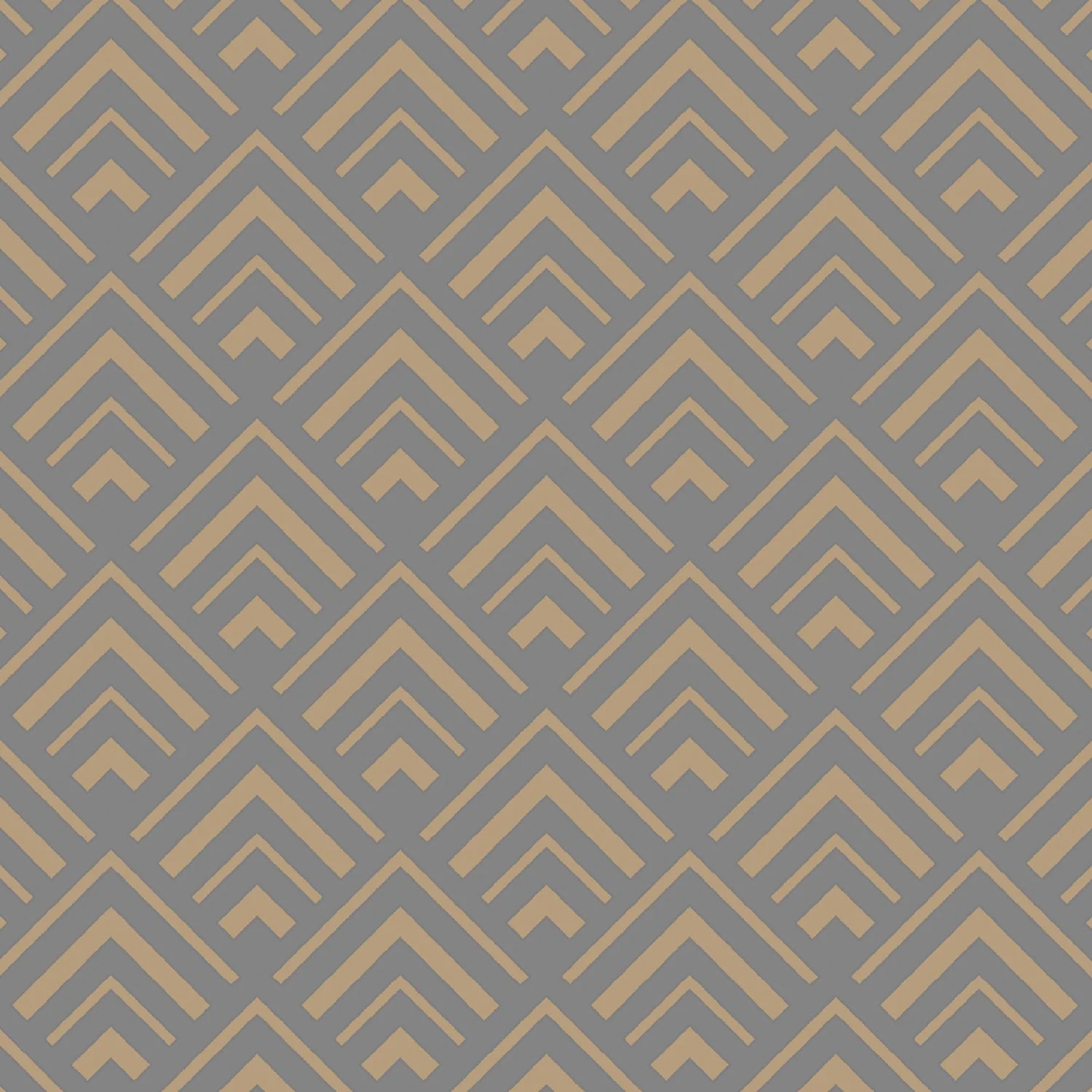GoodHome Ficus Grey Art Deco Gold Effect Textured Wallpaper 4 GoodHome Ficus Grey Art Deco Gold Effect Textured Wallpaper - Image 2