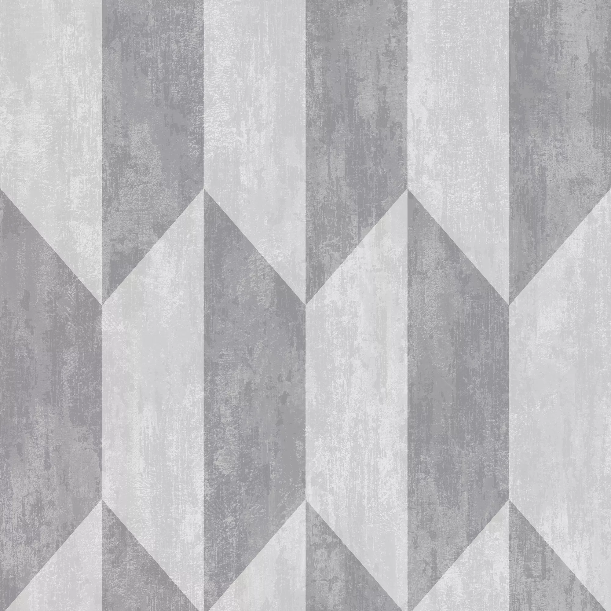 GoodHome Garnet Grey Geometric Silver Effect Textured Wallpaper 4 GoodHome Garnet Grey Geometric Silver Effect Textured Wallpaper - Image 2
