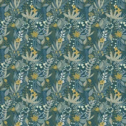 GoodHome Ghips Multicolour Naive Leaves Textured Wallpaper