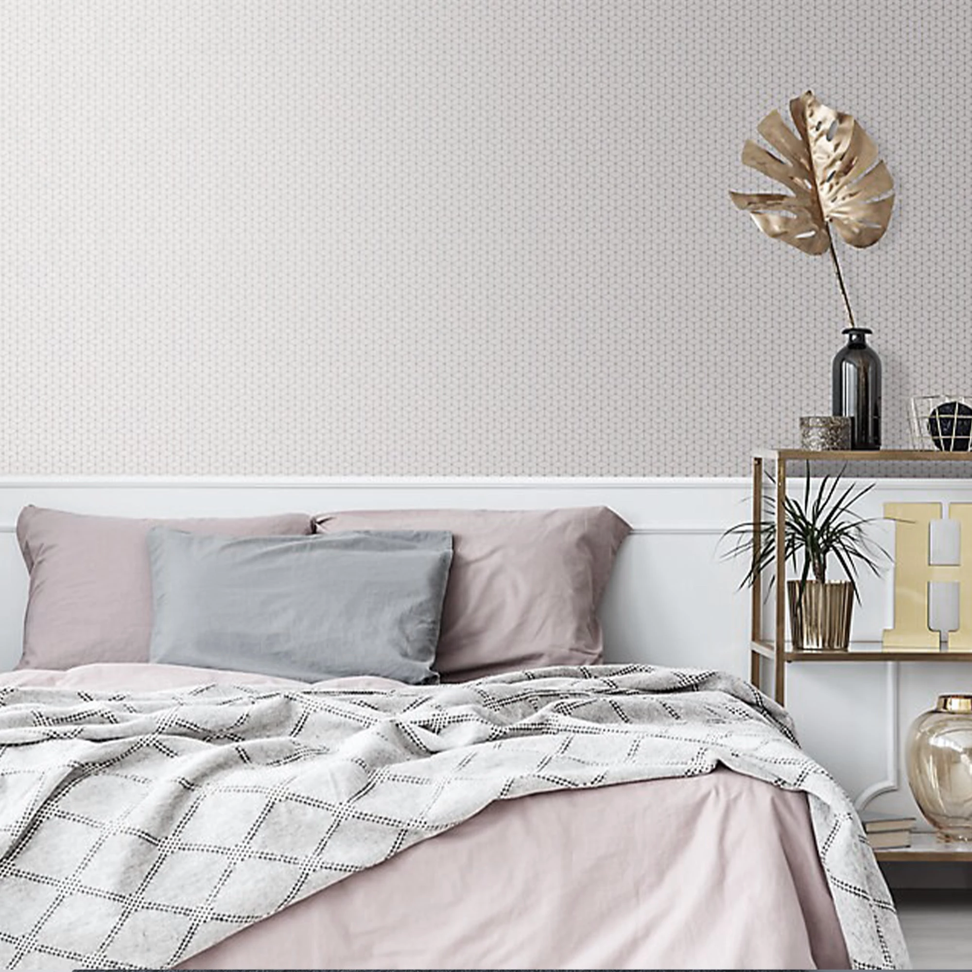 GoodHome Harrold Grey Prism Glitter Effect Textured Wallpaper 7 GoodHome Harrold Grey Prism Glitter Effect Textured Wallpaper - Image 5