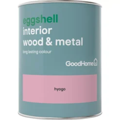 Trade Points -Trade Points goodhome hyogo eggshell metal wood paint 750ml5036581059231 02c BQ