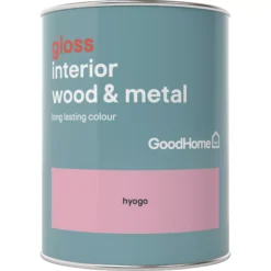 Trade Points -Trade Points goodhome hyogo gloss metal wood paint 750ml5036581061869 02c BQ