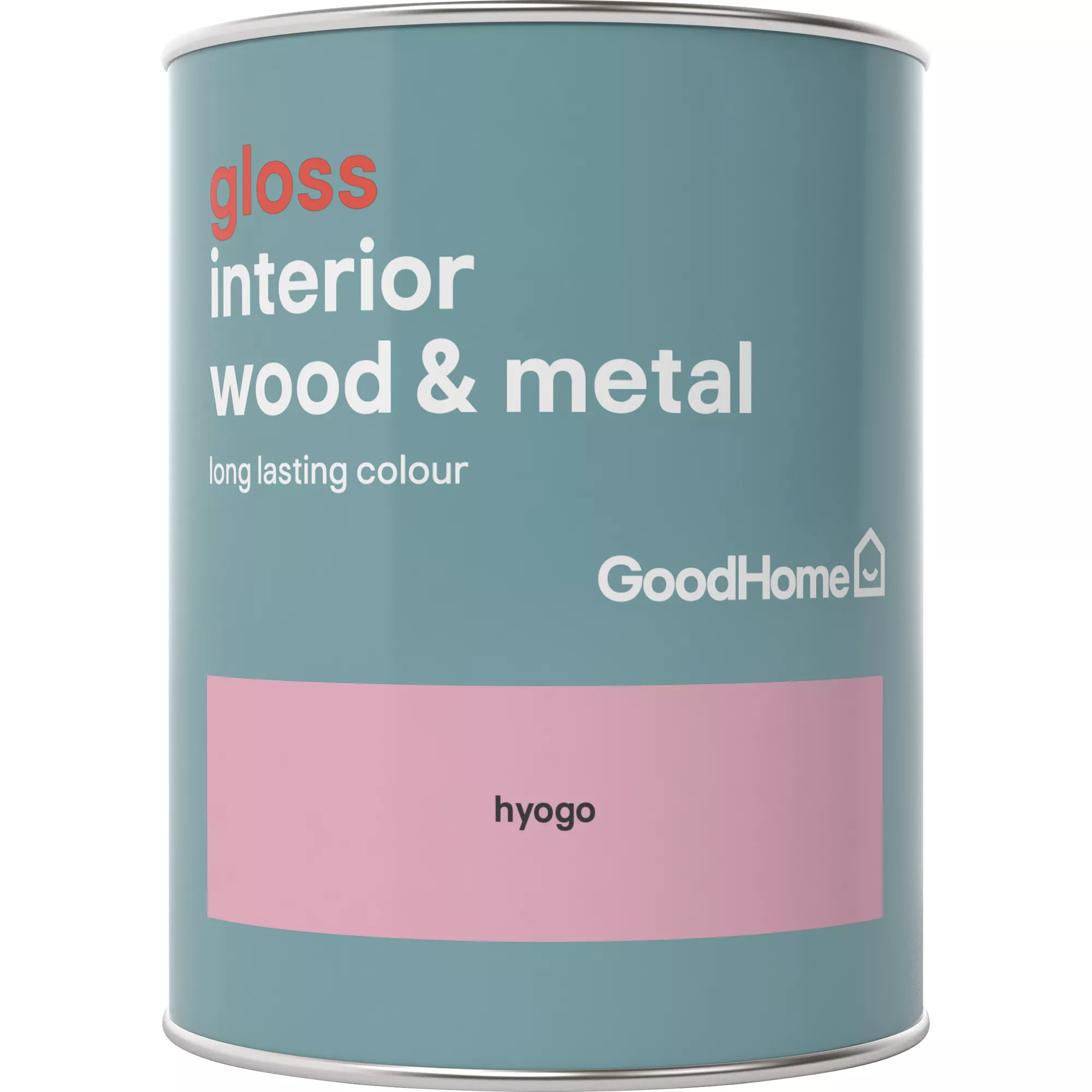 GoodHome Hyogo Gloss Metal & Wood Paint, 750ml 4 GoodHome Hyogo Gloss Metal & Wood Paint, 750ml - Image 2