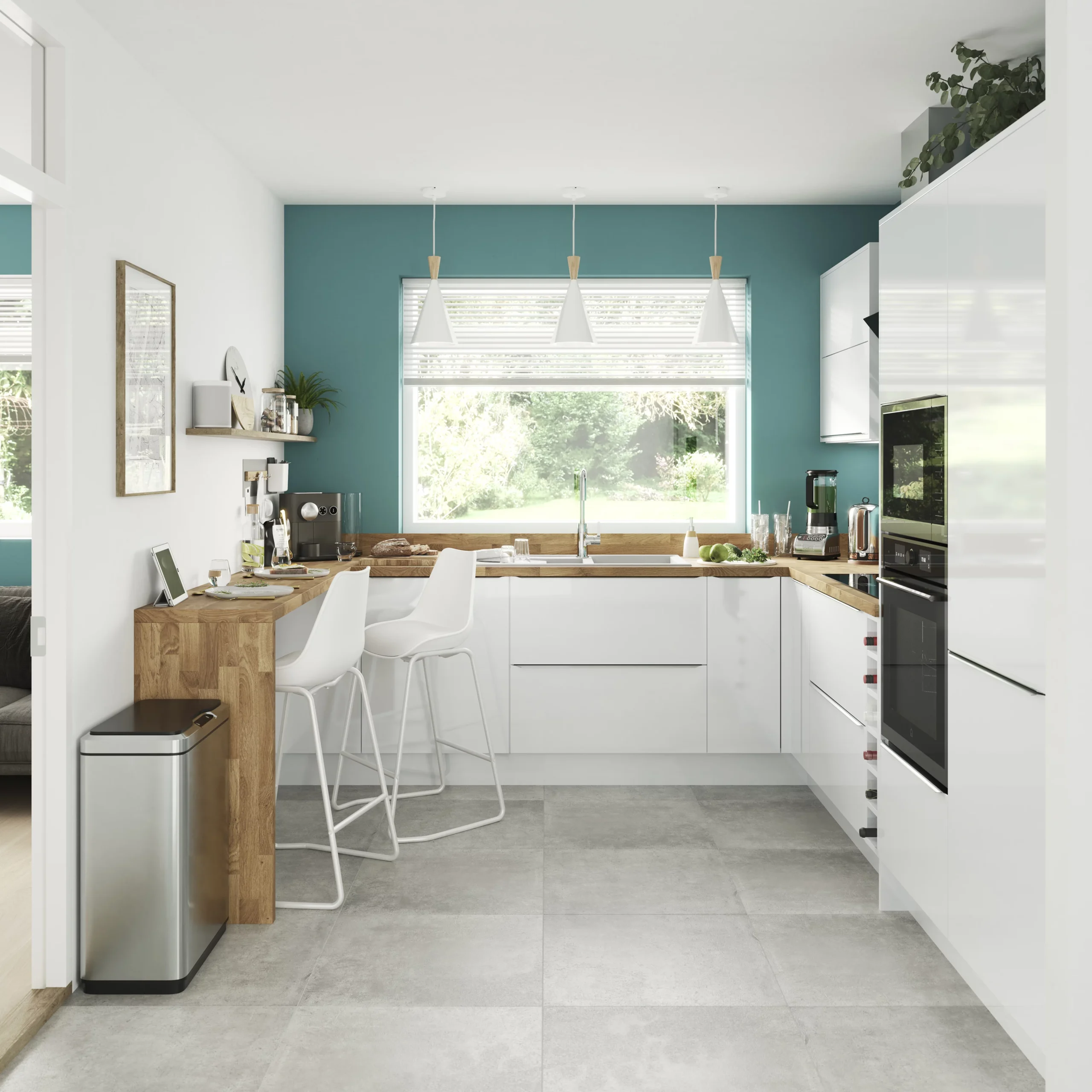 GoodHome Kitchen Milltown Matt Emulsion Paint, 2.5L 8 GoodHome Kitchen Milltown Matt Emulsion Paint, 2.5L - Image 6