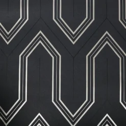 GoodHome Lisle Charcoal Geometric Metallic Effect Textured Wallpaper -Trade Points goodhome lisle charcoal geometric metallic effect textured wallpaper5059340410432 02c