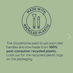 GoodHome Long Pile Fixed Roller Frame & Sleeve, 4 Piece Pack 9 GoodHome Long Pile Fixed Roller Frame & Sleeve, 4 Piece Pack -Trade Points goodhome long pile fixed roller frame sleeve 4 piece pack5059340015880 02h EN