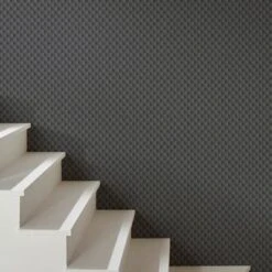 GoodHome Lyrata Black Graphic 3D Effect Textured Wallpaper -Trade Points goodhome lyrata black graphic 3d effect textured wallpaper3663602560845 01i bq