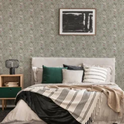 GoodHome Maristow Sage Floral Metallic Effect Textured Wallpaper 11 GoodHome Maristow Sage Floral Metallic Effect Textured Wallpaper -Trade Points goodhome maristow sage floral metallic effect textured wallpaper5059340410722 20i