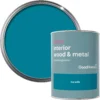 GoodHome Marseille Satin Metal & Wood Paint, 750ml