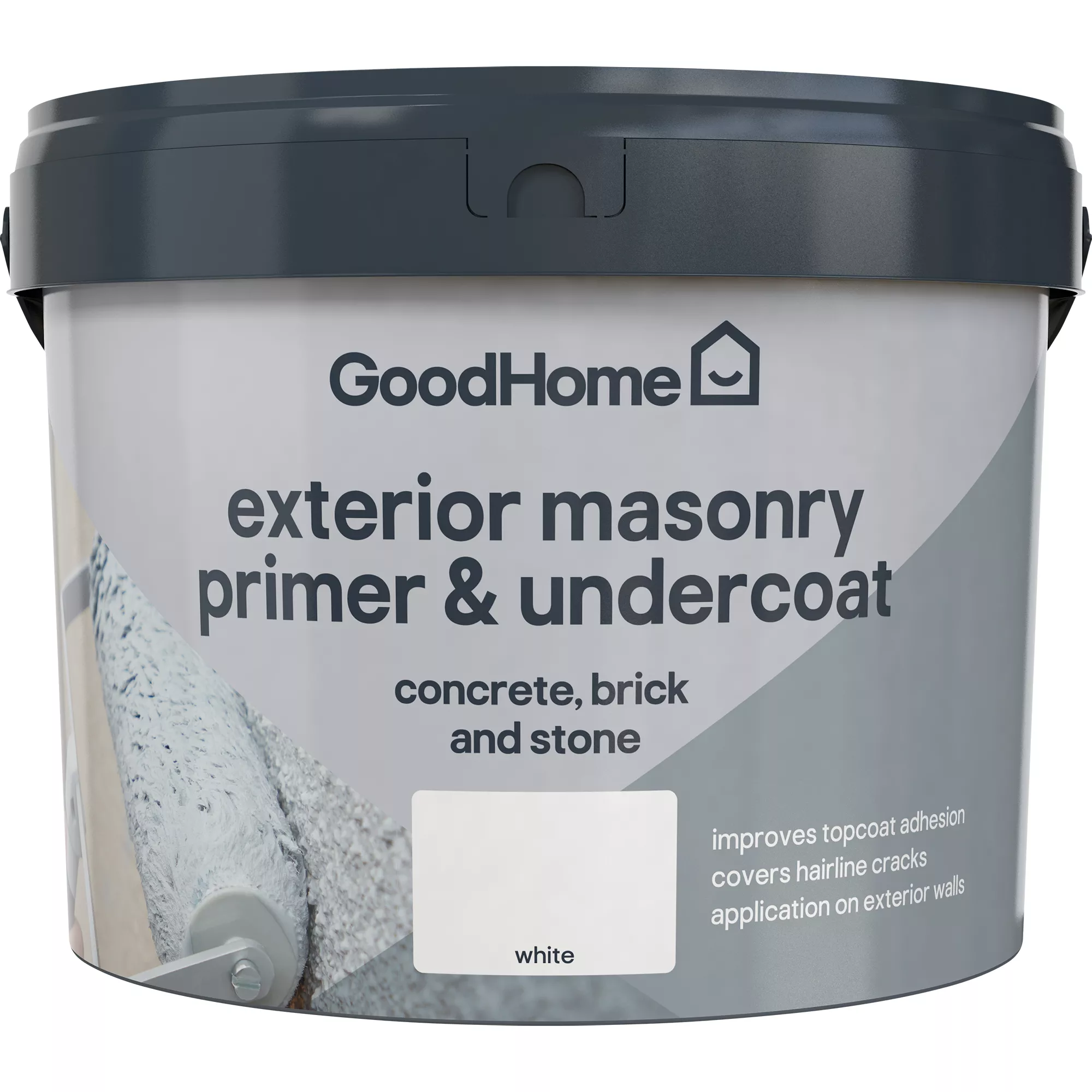 GoodHome Masonry White Primer & Undercoat, 10L 3 GoodHome Masonry White Primer & Undercoat, 10L