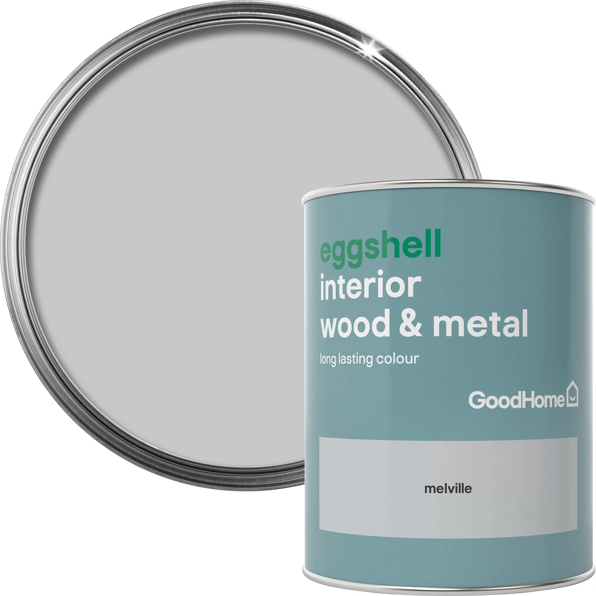 GoodHome Melville Eggshell Metal & Wood Paint, 750ml 3 GoodHome Melville Eggshell Metal & Wood Paint, 750ml