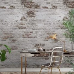 GoodHome Merly Natural Brick Effect Matt Mural 10 GoodHome Merly Natural Brick Effect Matt Mural -Trade Points goodhome merly natural brick effect matt mural5059340410135 03i