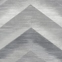 GoodHome Moone Grey Geometric Chevron Textured Wallpaper -Trade Points goodhome moone grey geometric chevron textured wallpaper5059340409771 37c