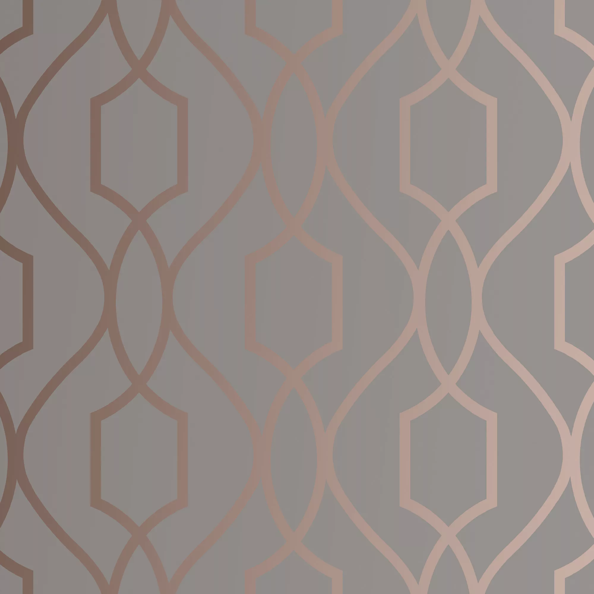 GoodHome Newland Grey Geometric Metallic Effect Smooth Wallpaper 4 GoodHome Newland Grey Geometric Metallic Effect Smooth Wallpaper - Image 2