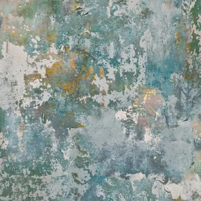 GoodHome Nivosa Teal Coloured Concrete Plaster Effect Embossed Wallpaper 4 GoodHome Nivosa Teal Coloured Concrete Plaster Effect Embossed Wallpaper - Image 2