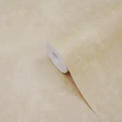 GoodHome Omey Beige Distressed Effect Textured Wallpaper