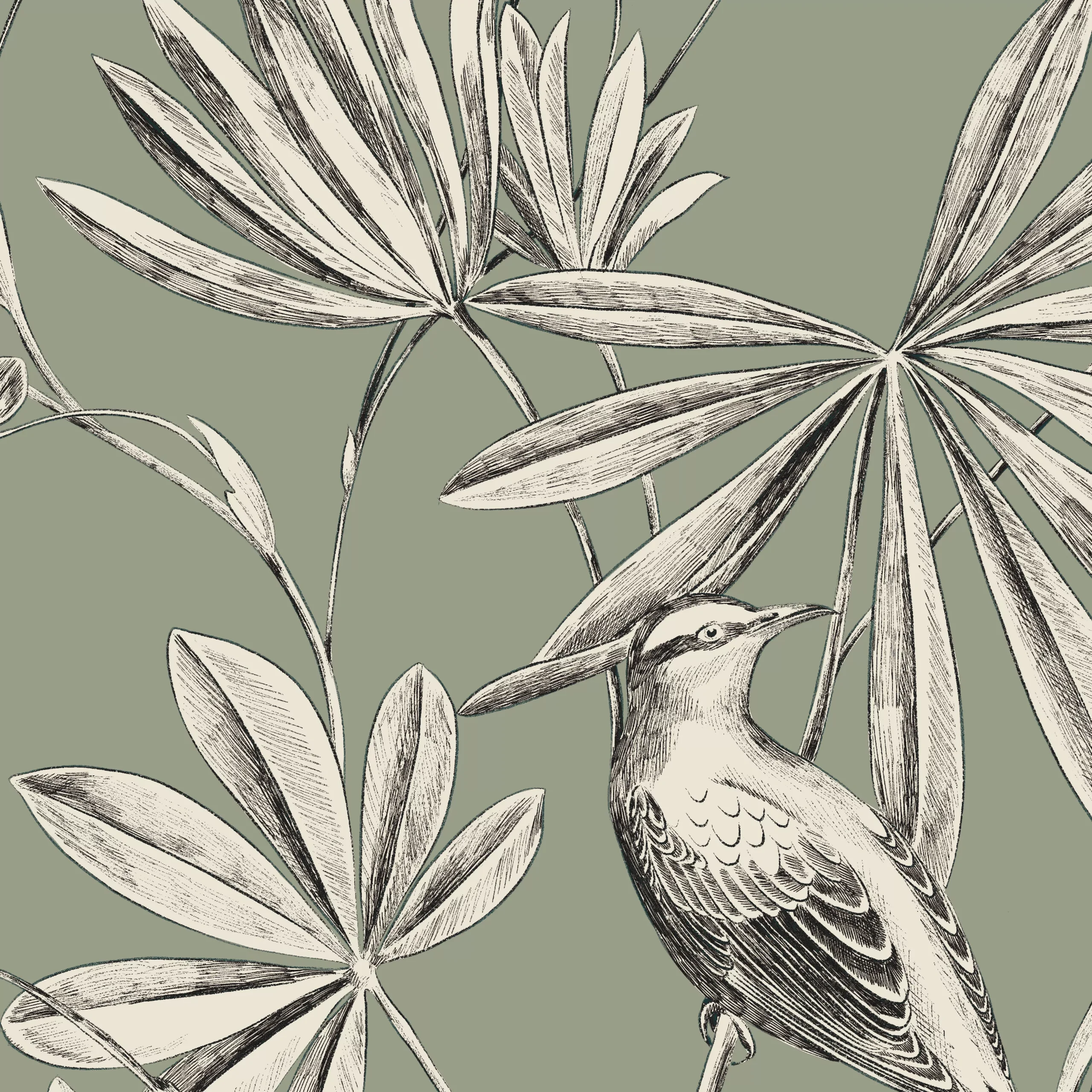 GoodHome Osum Sage Nature Textured Wallpaper 5 GoodHome Osum Sage Nature Textured Wallpaper - Image 3