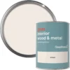 GoodHome Ottawa Gloss Metal & Wood Paint, 750ml -Trade Points goodhome ottawa gloss metal wood paint 750ml5036581061715 37c bq