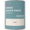GoodHome Ottawa Satin Metal & Wood Paint, 750ml