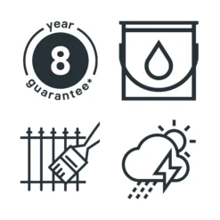 GoodHome Outdoor Black Gloss Exterior Metal Paint, 750ml Tin 11 GoodHome Outdoor Black Gloss Exterior Metal Paint, 750ml Tin -Trade Points goodhome outdoor black gloss exterior metal paint 750ml tin5059340296029 03t