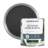 GoodHome Outdoor Black Satinwood Multi-surface Paint, 2.5L 2 GoodHome Outdoor Black Satinwood Multi-surface Paint, 2.5L -Trade Points goodhome outdoor black satinwood multi surface paint 2 5l5059340296944 21c