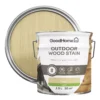 GoodHome Outdoor Clear Satin Quick Dry Wood Stain, 2.5L -Trade Points goodhome outdoor clear satin quick dry wood stain 2 5l5059340297446 21c