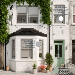 GoodHome Outdoor Kinsale Satinwood Multi-surface Paint, 2.5L -Trade Points goodhome outdoor kinsale satinwood multi surface paint 2 5l5059340297057 19i EN 2022