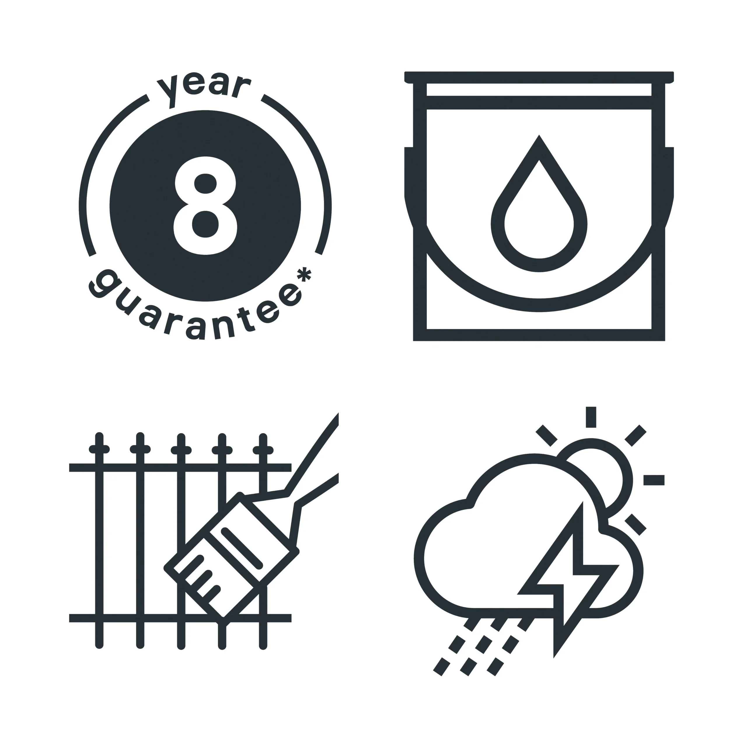 GoodHome Outdoor White Gloss Exterior Metal Paint, 2.5L Tin 6 GoodHome Outdoor White Gloss Exterior Metal Paint, 2.5L Tin - Image 4