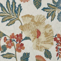 GoodHome Padworth Blue, Cream & Red Floral Textured Wallpaper -Trade Points goodhome padworth blue cream red floral textured wallpaper5059340410562 37c