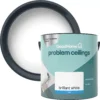 GoodHome Problem Ceilings Brilliant White Matt Emulsion Paint, 2.5L 1 GoodHome Problem Ceilings Brilliant White Matt Emulsion Paint, 2.5L -Trade Points goodhome problem ceilings brilliant white matt emulsion paint 2 5l5059340232041 37c