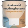GoodHome Problem Walls White Basecoat, 2.5L -Trade Points goodhome problem walls white basecoat 2 5l5036581057121 02c