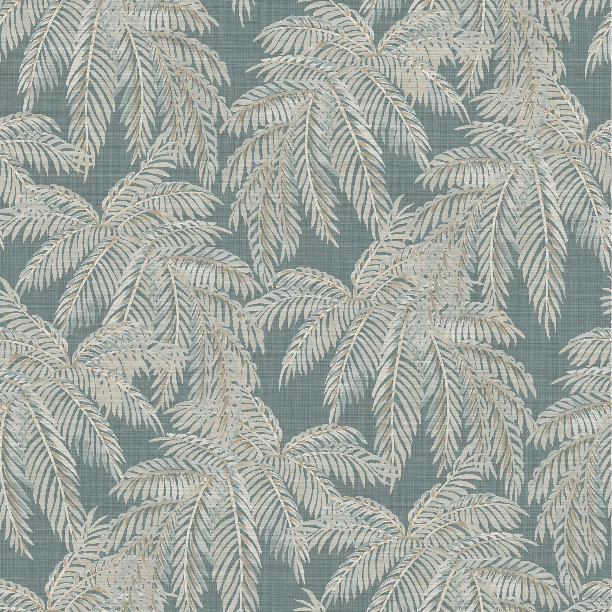GoodHome Pyroo Sage Palm Trees Textured Wallpaper 4 GoodHome Pyroo Sage Palm Trees Textured Wallpaper - Image 2