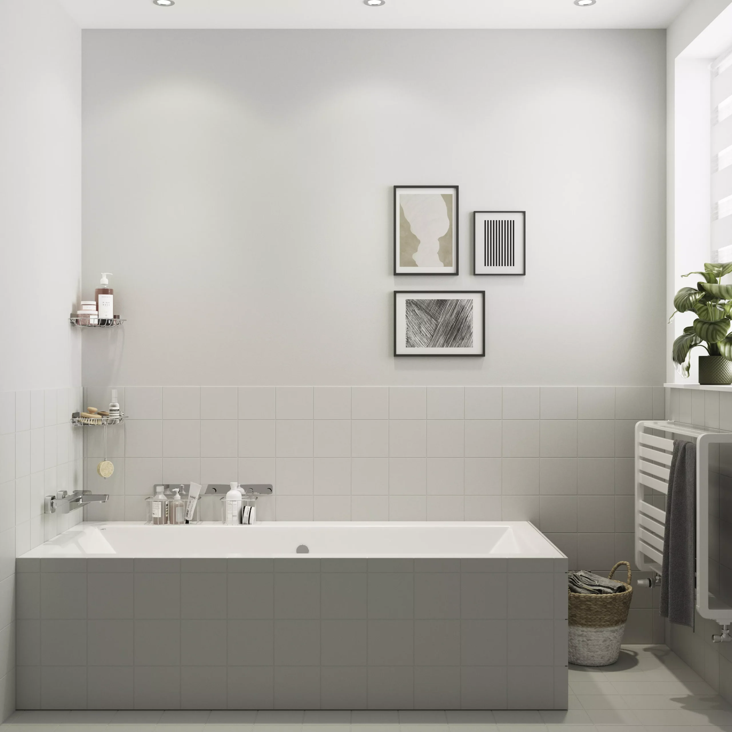 GoodHome Renovation Hamptons Matt Wall Tile & Panelling Paint, 2L 6 GoodHome Renovation Hamptons Matt Wall Tile & Panelling Paint, 2L - Image 4