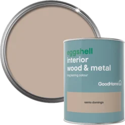 GoodHome Santo Domingo Eggshell Metal & Wood Paint, 750ml