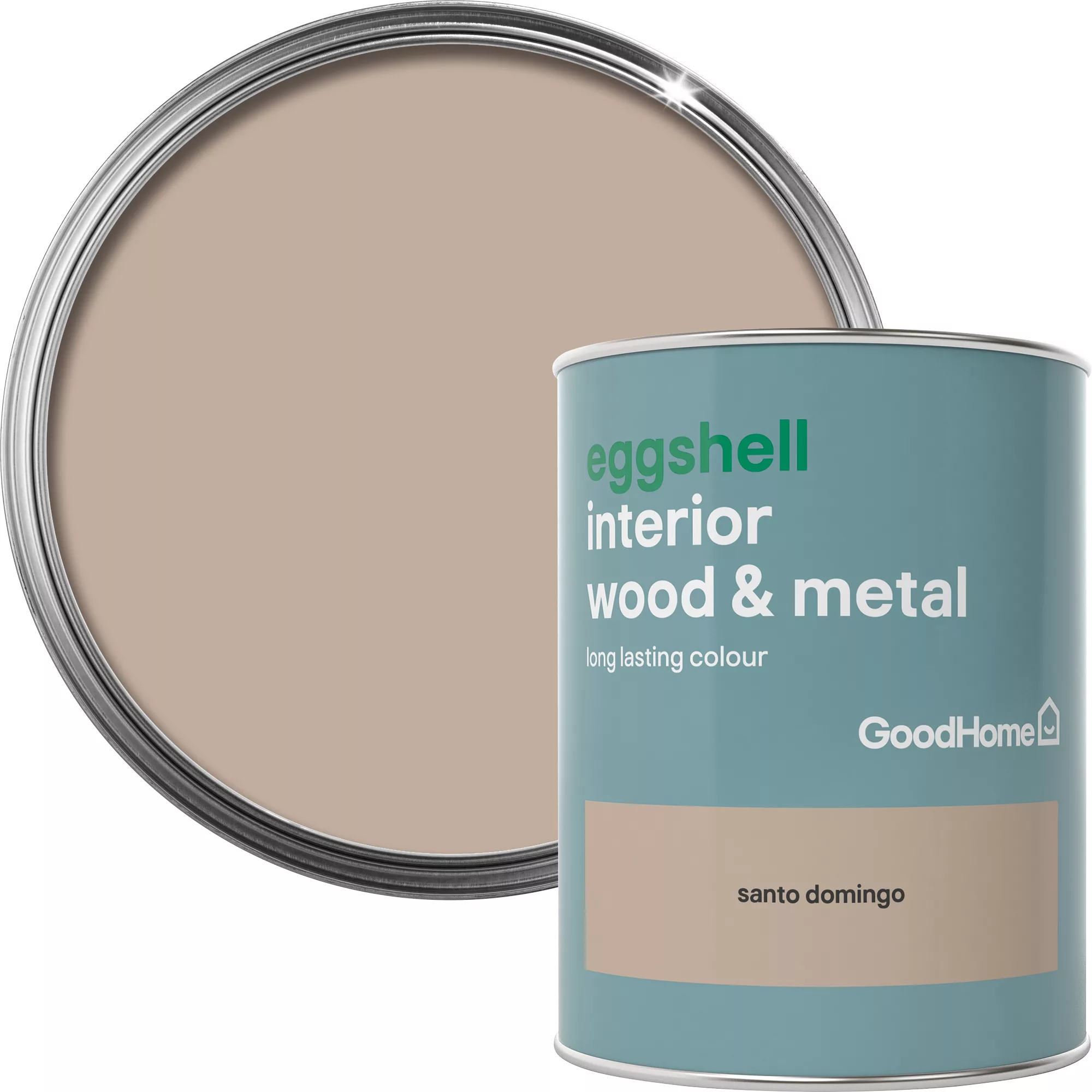 GoodHome Santo Domingo Eggshell Metal & Wood Paint, 750ml 3 GoodHome Santo Domingo Eggshell Metal & Wood Paint, 750ml