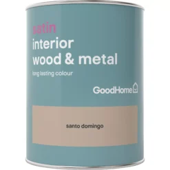 Trade Points -Trade Points goodhome santo domingo satin metal wood paint 750ml5036581059361 02c BQ