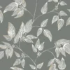 GoodHome Sapph Grey Leaf Textured Wallpaper 1 GoodHome Sapph Grey Leaf Textured Wallpaper -Trade Points goodhome sapph grey leaf textured wallpaper5059340410760 36C