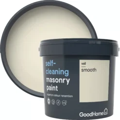 GoodHome Self-cleaning Vail Smooth Matt Masonry Paint, 5L 8 GoodHome Self-cleaning Vail Smooth Matt Masonry Paint, 5L -Trade Points goodhome self cleaning vail smooth matt masonry paint 5l3663602521211 37c