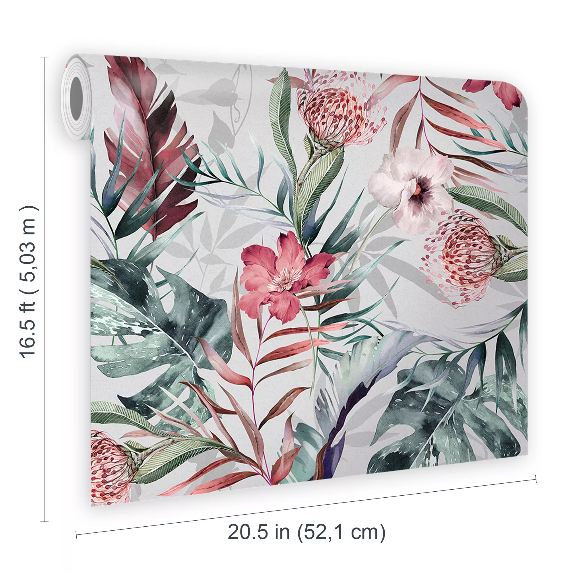 GoodHome Seran Multicolour Floral Smooth Wallpaper 8 GoodHome Seran Multicolour Floral Smooth Wallpaper - Image 6