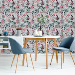 GoodHome Seran Multicolour Floral Smooth Wallpaper 12 GoodHome Seran Multicolour Floral Smooth Wallpaper -Trade Points goodhome seran multicolour floral smooth wallpaper5059340410821 21i