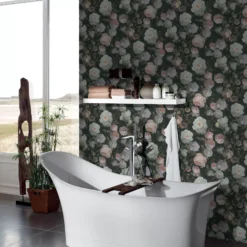 GoodHome Serpin Soft Pink Floral Distressed Effect Textured Wallpaper -Trade Points goodhome serpin soft pink floral distressed effect textured wallpaper5059340410838 01i