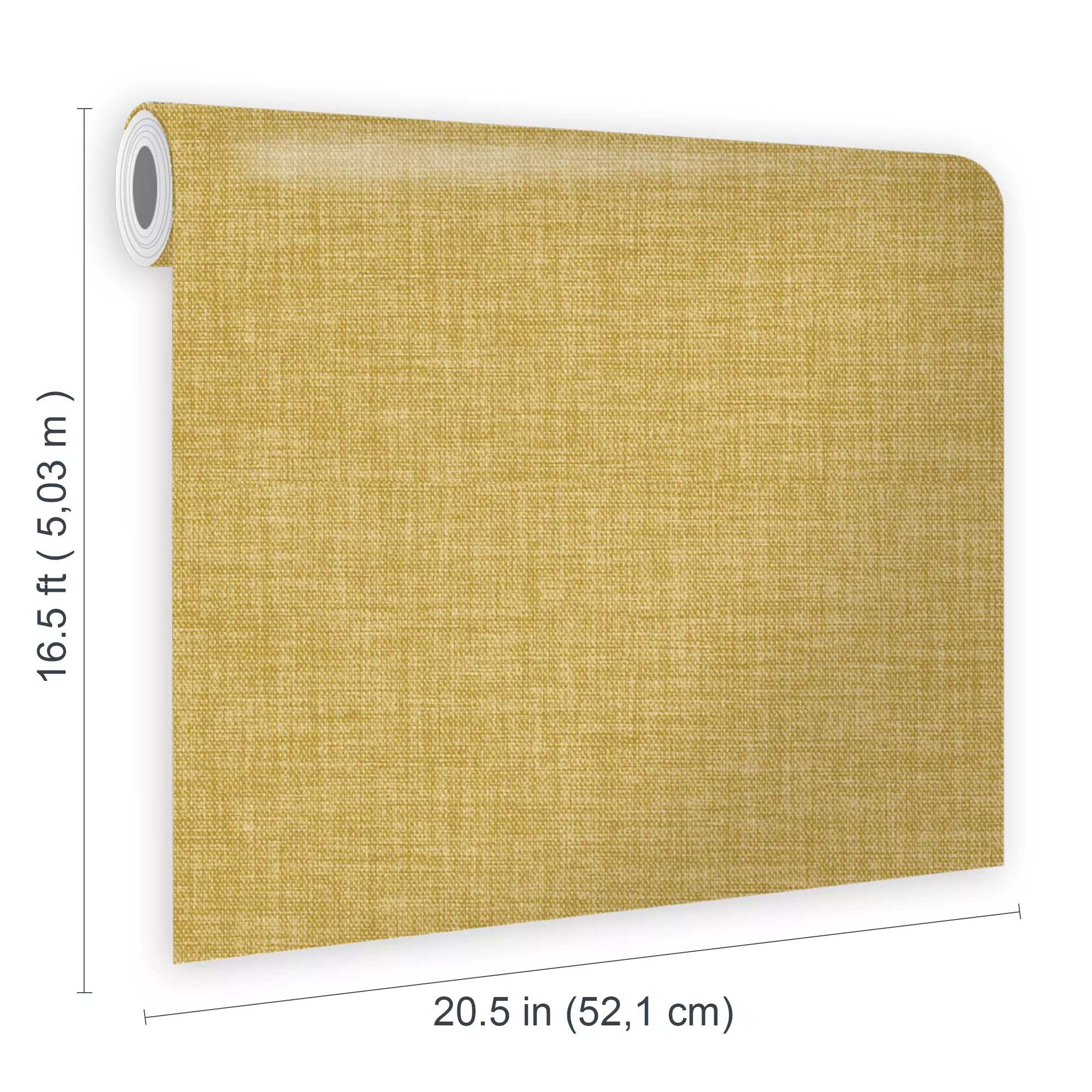 GoodHome Shung Ochre Woven Effect Textured Wallpaper 6 GoodHome Shung Ochre Woven Effect Textured Wallpaper - Image 4