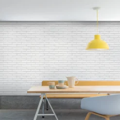 GoodHome Thedden Off White Brick Effect Textured Wallpaper 11 GoodHome Thedden Off White Brick Effect Textured Wallpaper -Trade Points goodhome thedden off white brick effect textured wallpaper5059340410678 02i