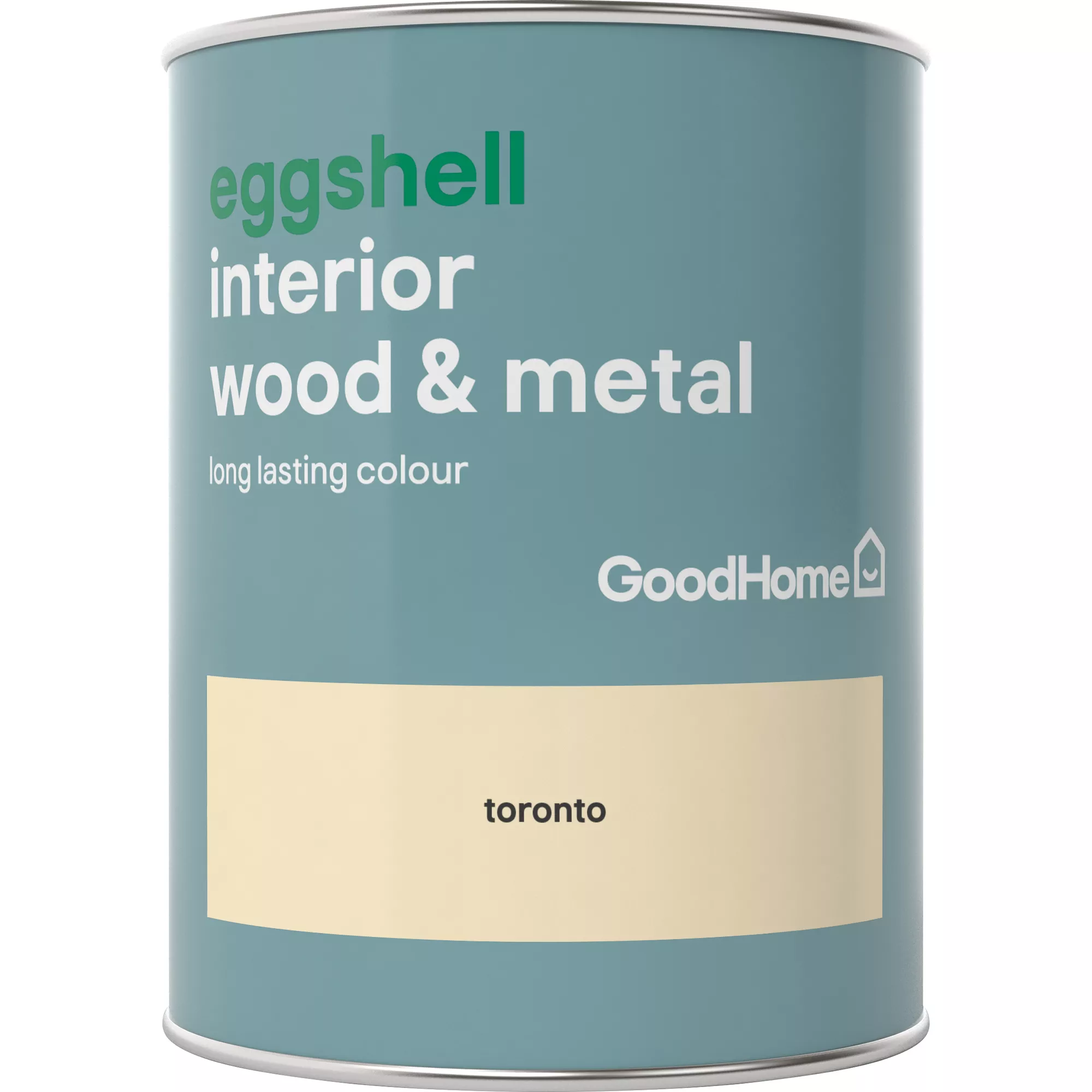 GoodHome Toronto Eggshell Metal & Wood Paint, 750ml 4 GoodHome Toronto Eggshell Metal & Wood Paint, 750ml - Image 2