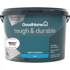 GoodHome Tough & Durable Saint-maxime Matt Emulsion Paint, 2.5L 8 GoodHome Tough & Durable Saint-maxime Matt Emulsion Paint, 2.5L -Trade Points goodhome tough durable saint maxime matt emulsion paint 2 5l5059340273167 02c