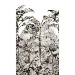 GoodHome Turman Black & White Tropical Matt Mural 9 GoodHome Turman Black & White Tropical Matt Mural -Trade Points goodhome turman black white tropical matt mural5059340411095 02c